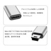Mini Adapter 2-Piece Set Type C Female Transition Mini USB