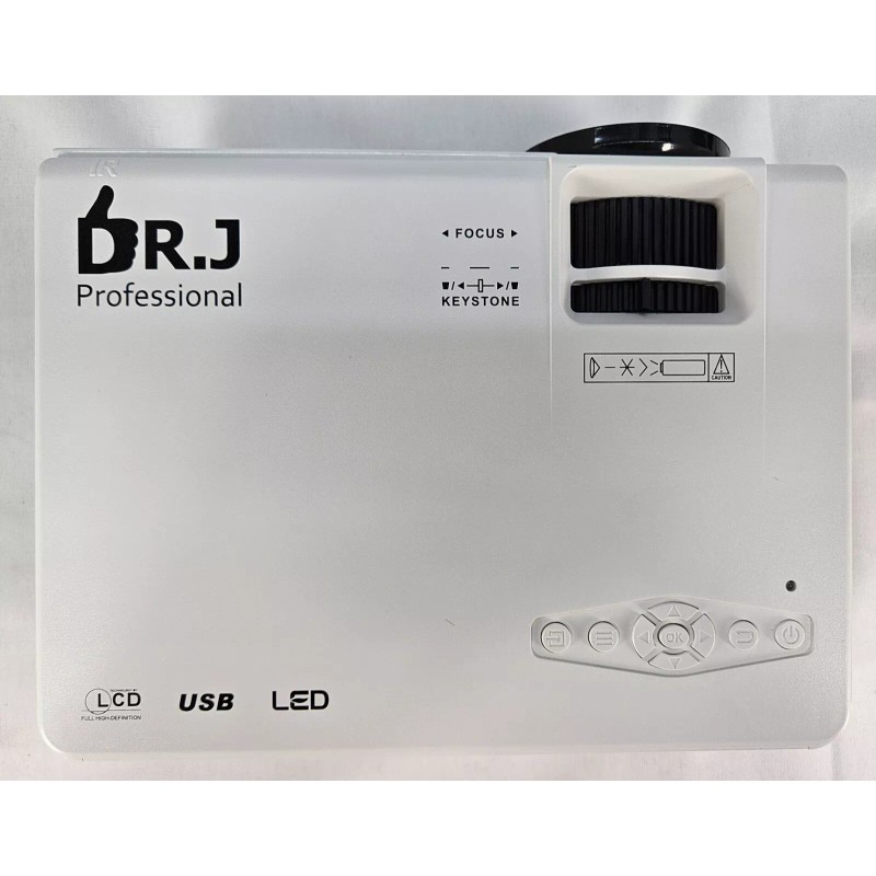 Digital Projection DR.J Professional Mini Projector with a 100" Screen