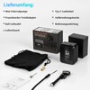 Gaethra Mini Digital Bicycle Pump, 130 PSI, 10 x 8