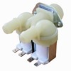 SPARES2GO Solenoid Cold Water Valve for Beko Washing Machine (Double