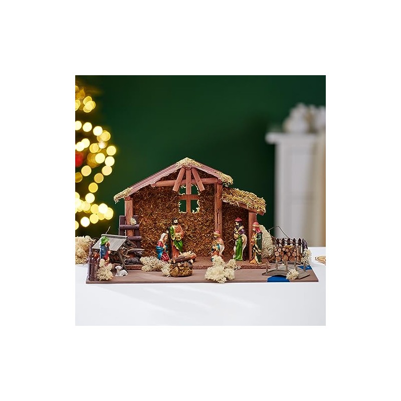 VBS Mini Wooden Bridge, Approx. 9 x 4.8 x 3
