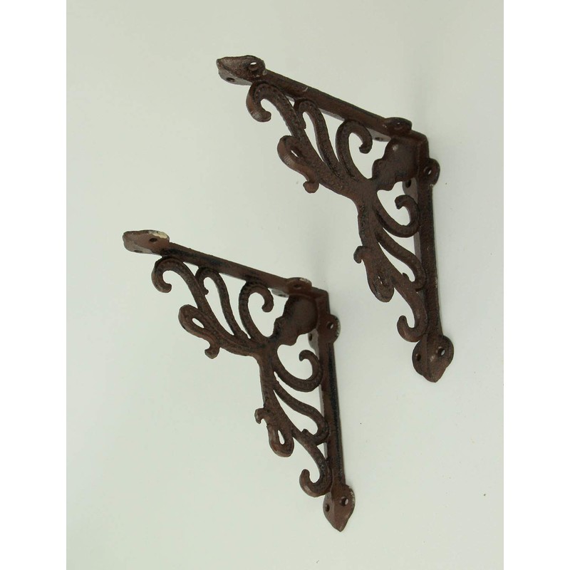 Moby Dick Specialties Rustic Brown Coastal Octopus and Scroll Wall