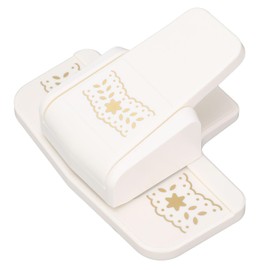 Paper Punches for Crafting, Die Cuts for Card Making Corner Cutter Flower Design Embossing Punch Tools Scroll Punch for Scrapbooking, Wedding Cards, Decoration and DIY Arts (#1) (#2)