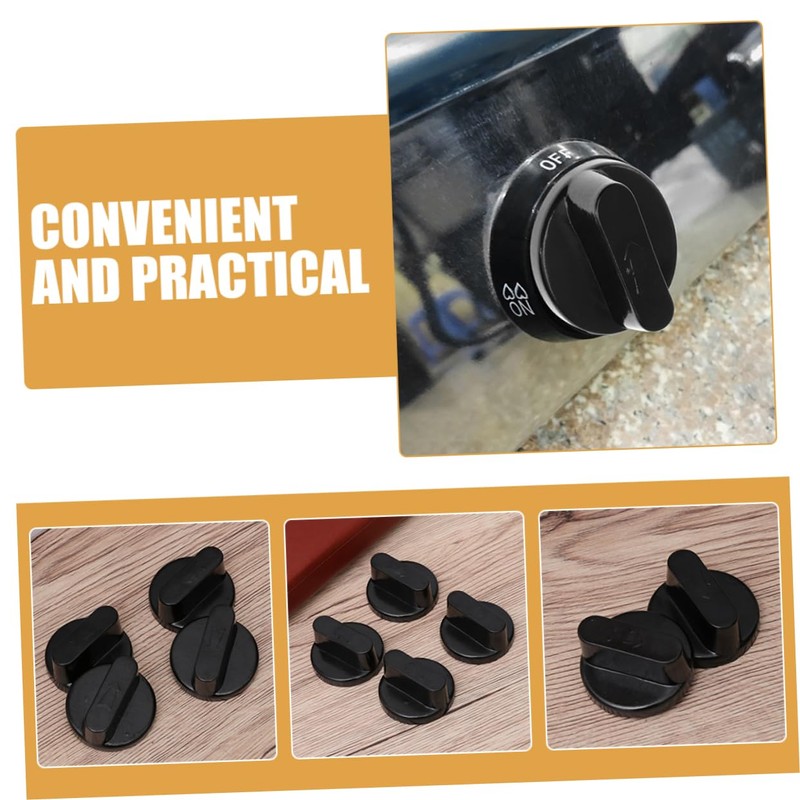 COHEALI 2pcs Burner Control Knobs for Gas Stove Easy to