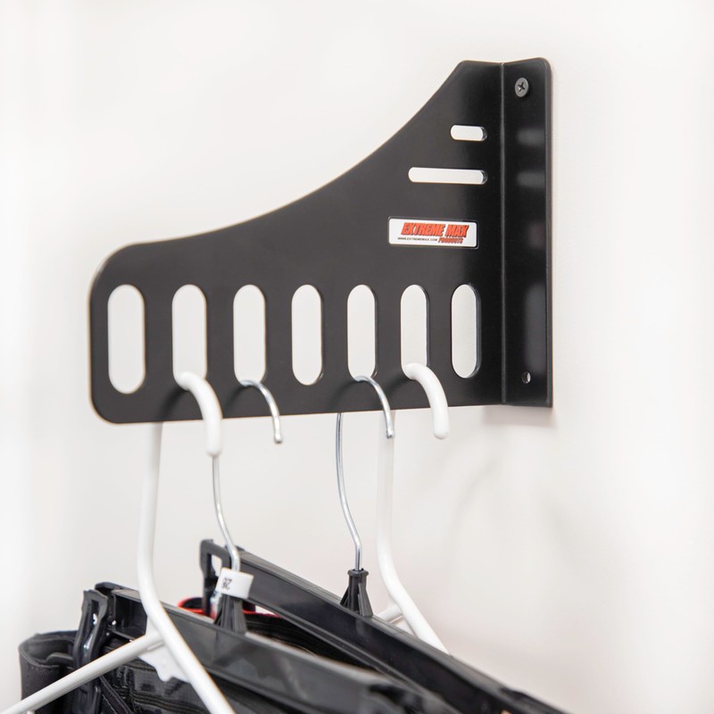 Extreme Max 5001.6752 Aluminum Garment Holder for Enclosed Trailer Shop