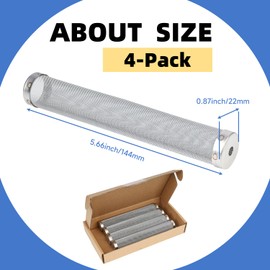 4pcs 730067 60 Mesh Fluid Manifold Filter Paint Sprayer Filter for Titan Impact 440, 640i, 740, 840i,1040i, Elite 2000, PowrPin 3500, 5500