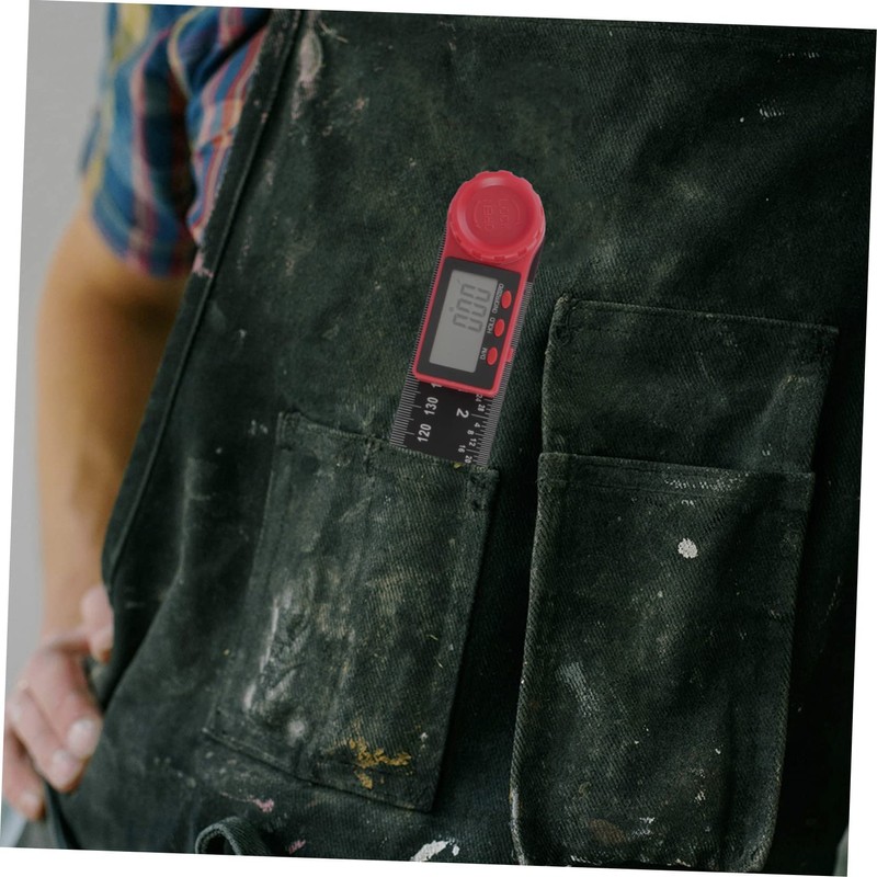 Operitacx Digital Angle Ruler with Display Black Vernier Caliper Level