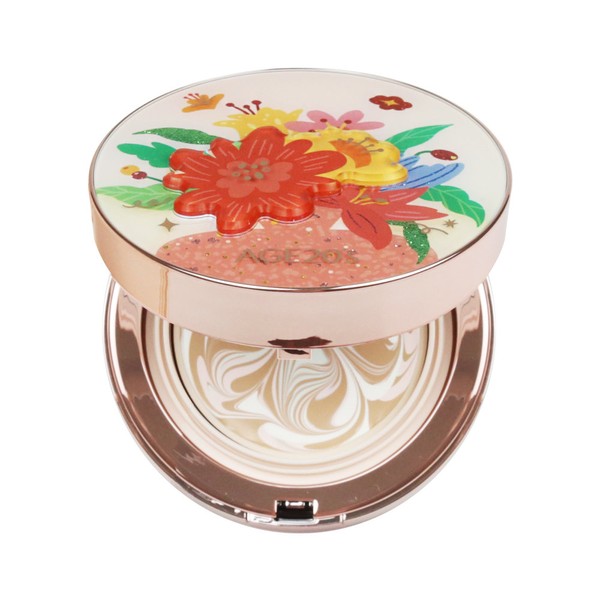 Age to Wenness Age 20s Essence Cover Pact Blooming Flora