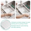 Stainless Steel Sink Strainer Extendable Kitchen Organiser Variable Pasta Strainer