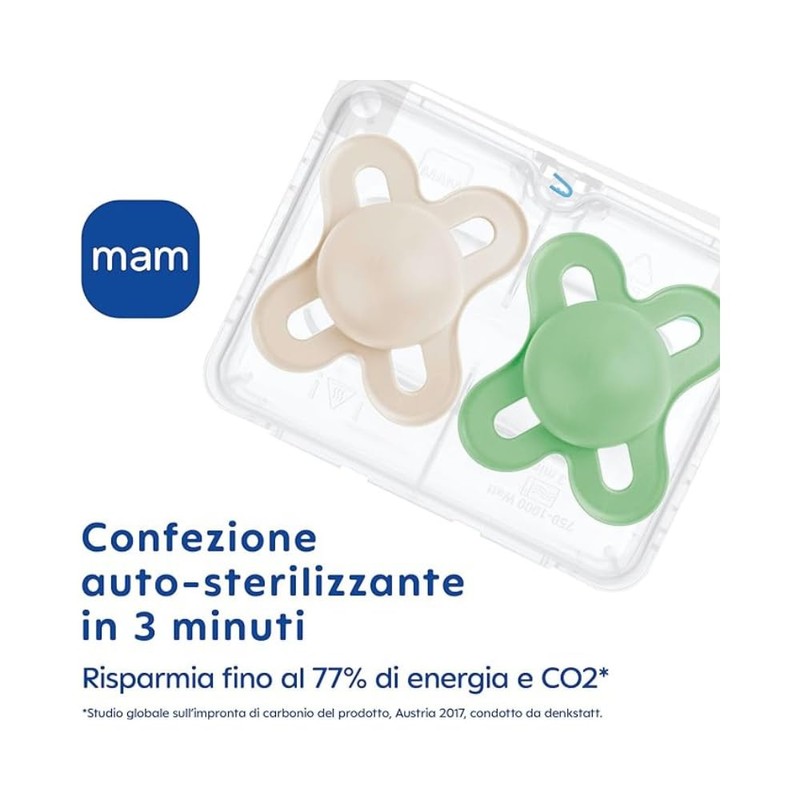 MAM Original Start Nano Dummy, Set of 2, Size 0-2