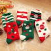 CLOOOUDS Women Christmas Fuzzy Socks Fluffy Socks Winter Warm Cozy