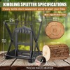 Geimrsy Heavy Duty Manual Kindling Firewood Log Splitter, 3 Size