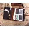 Refillable Leather Journal Writing Notebook, A5 Leather Travel Journal with