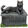 Nemesis Now B2808G6 Fortune's Watcher Tarot Box 17cm Black, Resin