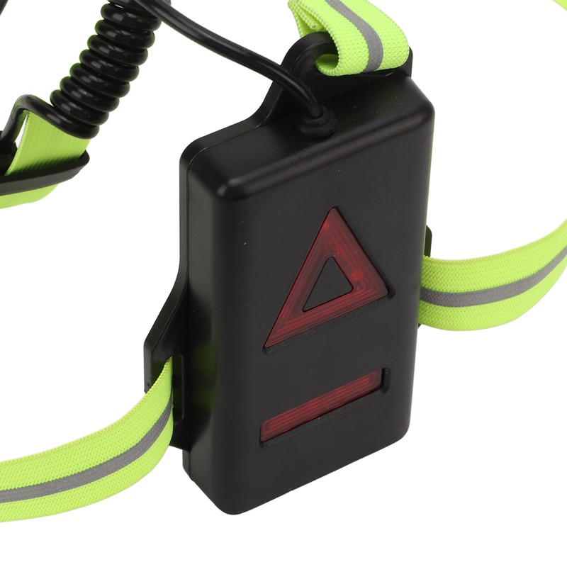 LED Night Running Light Waterproof Adjustable Angle Modes USB Rechargeable