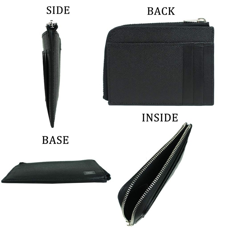 Porter 030-03084 Mini Wallet Portable Portable Able Coin Case, navy