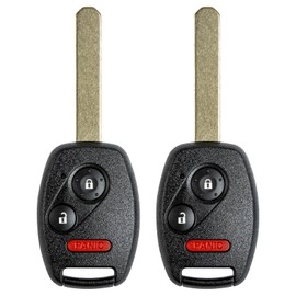Vurkcy Key Fob Replacement for 2006-2014 Honda Ridgeline/05-10 Odyssey LX/ 07-08 Fit Car Keyless Entry Remote Control, OUCG8D-380H-A, 3 Btn, 2Pcs
