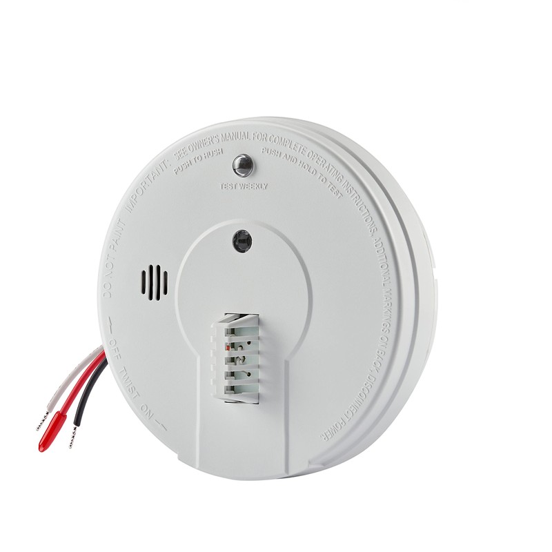 Kidde Heat Detector, Hardwired with Battery Backup & 2 LEDs,