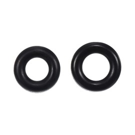 sourcing map Nitrile Rubber O-Rings 12mm 13mm OD 6mm 7mm ID 3mm Thick Seal Gasket, Black 100in1 Set