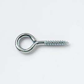 Merriway® BH00105 (10 Pcs) Zinc Plated Steel Screw-In Eye, 45 mm (1.3/4 Inch) - Pack of 10 Pieces