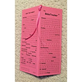 BibleTracker - Bible Reading Checklist (color: Hot Pink) - NEW - thebibletracke