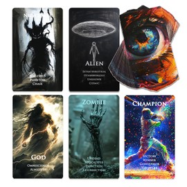 Trikendou The Role Oracle Cards Deck - Tarot Cards for Who Questions, Beginner Oracle Deck, Foiled Oracle Cards with Meaning on Them -54 Role Cards -【Special Role Edition】