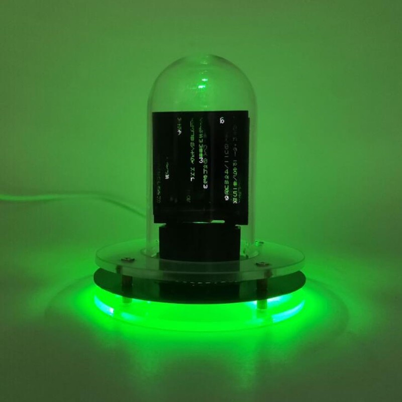 Generic Nixie Tube Clock, RGB Digital Clock with Electronic Album