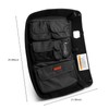 JUNJUMOTO Tour Pack Lid Fitted Lining with Organizer Fit for