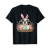 Boxer Easter Boxer Eggs Basket Bunny T-Shirt