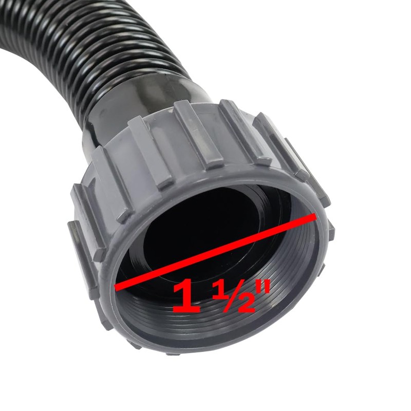 Aqua Select 3' Foot Swimming Pool Filter Hose Kit |