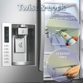 APF-1400 Fits LG Refrigerator Water Filter Replacement for LT700P, ADQ36006101, Kenmore 9690, 46-9690, RWF1200A, RFC1200A, FML-3, LFX25991ST, 3-Pack