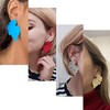 GUOXIAOMEI Bohemian Leaf Statement Earrings Lightweight Summer Dangle Earrings Boho