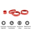 YIWANG Aluminum Alloy Car Interior Decorations Audio and Air Conditioning