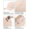 WELROG Adjustable Baseball Cap for Women & Men - Breathable