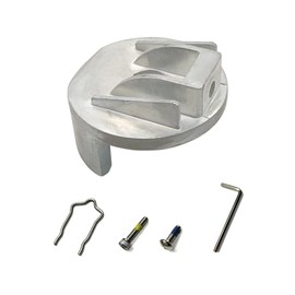Replacement for 109113/116653 Upgraded Metal Adapter, Shower Handle Replacement Parts for Bathtub Faucet Valve Repair Kit with Retaining Clips for 1222 Cartridge Replacement Rebuild