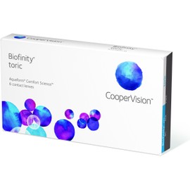 Cooper Vision. Biofi Toric (3 Pieces) (Dioptre: 03.00/Radius: 8.7/Axis 80/Cylinder 1.25 Diameter: 14.5)