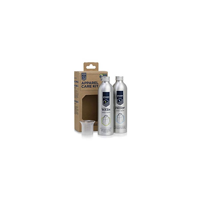 Storm Apparel Care Kit - Eco Friendly Wash & Proof