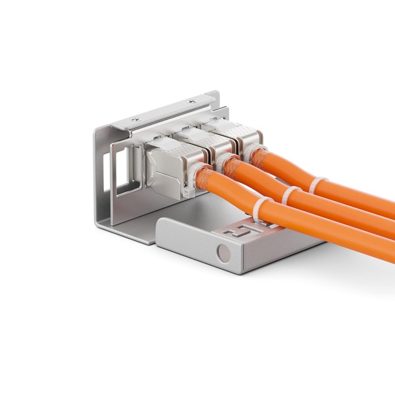 deleyCON 4 Port Patch Panel Housing 1 U for 14.9