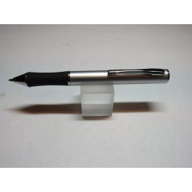 TERZETTI MINI METAL BALLPOINT PEN W/STYLUS TIP- MODEL TWIST/ 2 SPARE REFILLS