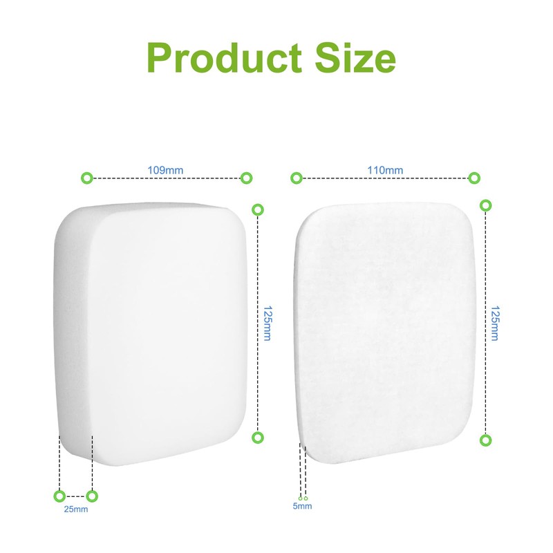 HEITAOZHUANYING 2 Pack Filter Replacement, Vacuum Replacement Filter Set, Replacement