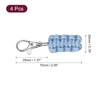 sourcing map 4pcs Paracord Zipper Pulls, Paracord Lanyard Keychain for