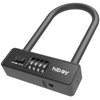 Hiboy Bike Combination U-Lock, Anti-Theft Security Bicycle Lock with Mounting