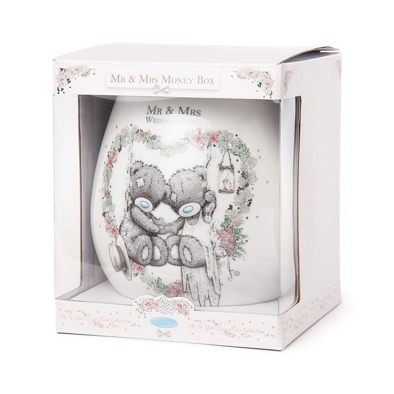 Me To You AGX01006 Tatty Teddy Wedding Fund Moneybox, Gift
