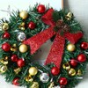 Xmas Wreath with 20 LED Lights and Bells Christmas Garland
