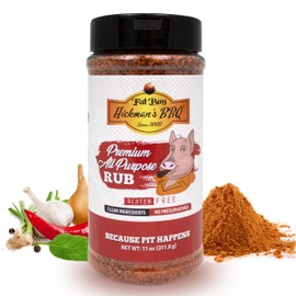 Fat Boy Hickman's BBQ Premium All Purpose Rub, 11 Ounce