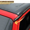 JeCar JK Hardtop - Extensión de canalón de lluvia para