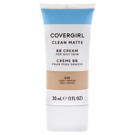 COVERGIRL - Clean Matte BB Cream, Oil-Free, Long-Lasting, Sensitive Skin, Lightweight, 100% Cruelty-Free