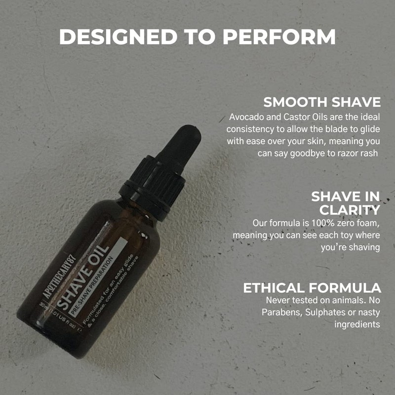Apothecary 87 Shave Oil | Premium Formulation with Plant Extracts
