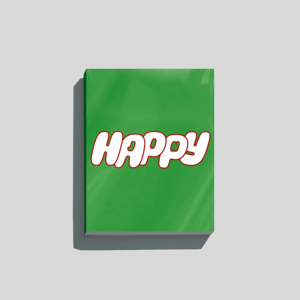 JIN solo Album [Happy] Photobook Green Imagine Version + [Extra