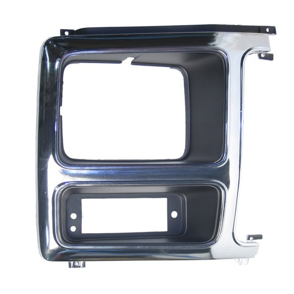 Keystone FO2513148PP Platinum Plus Passenger Side Black Grille (Partslink Number